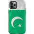 Pakistan Flag Distressed iPhone 12 Pro Impact Case